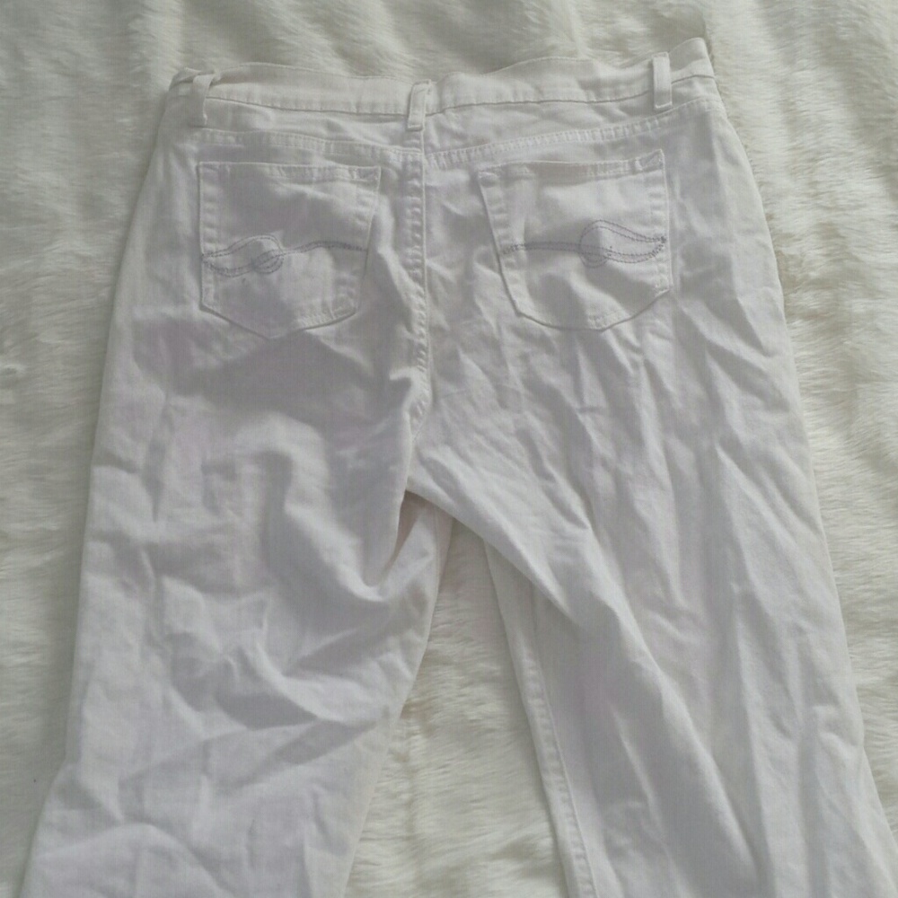 White jeans